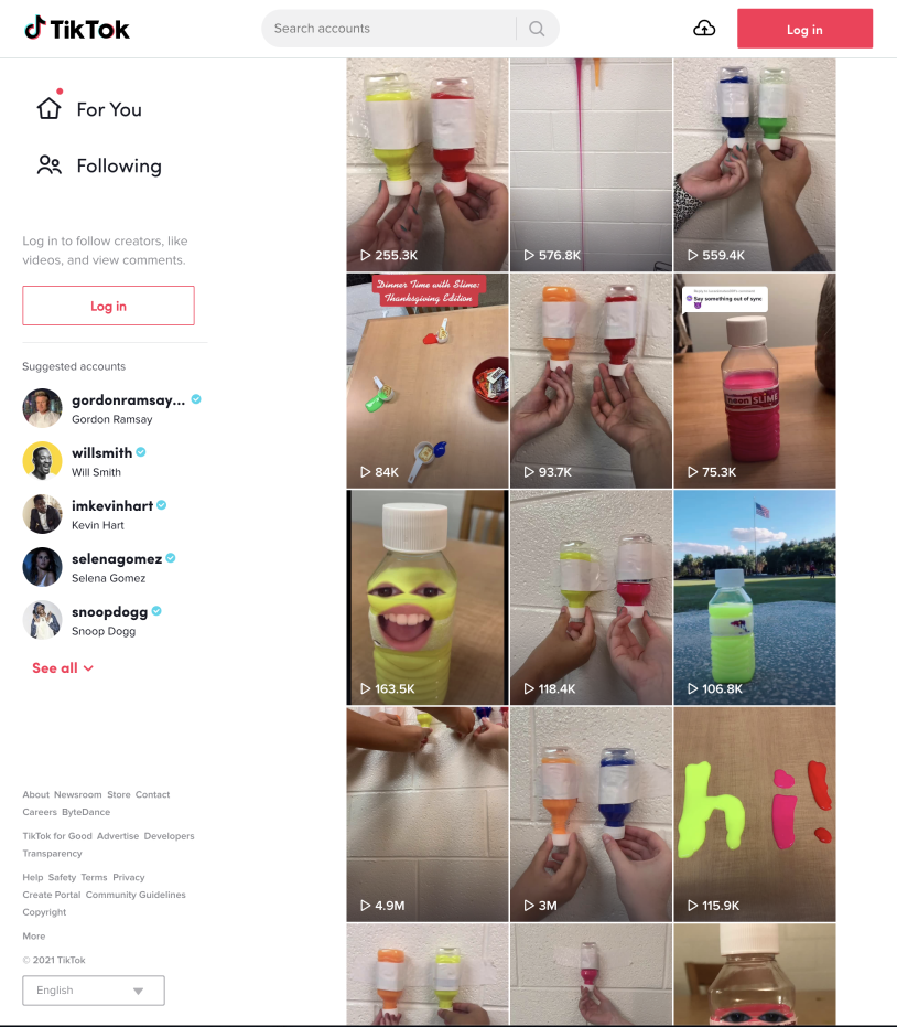 Two UCF students get big TikTok following by racing slime on the wall